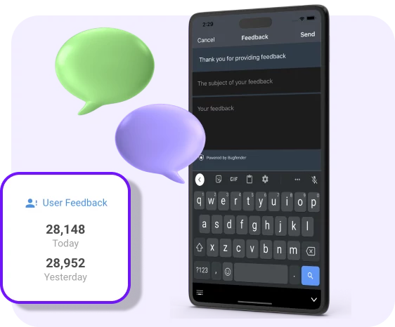 in app feedback