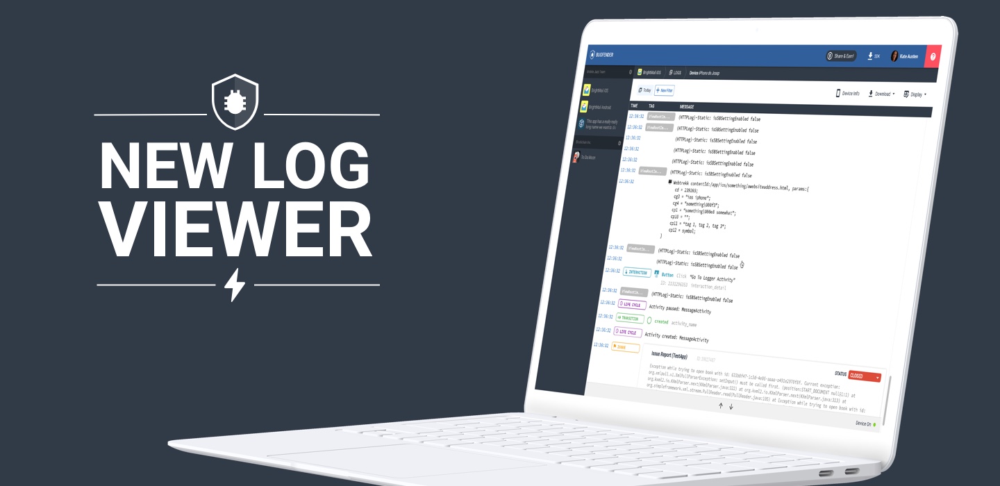 New Log Viewer Launched
